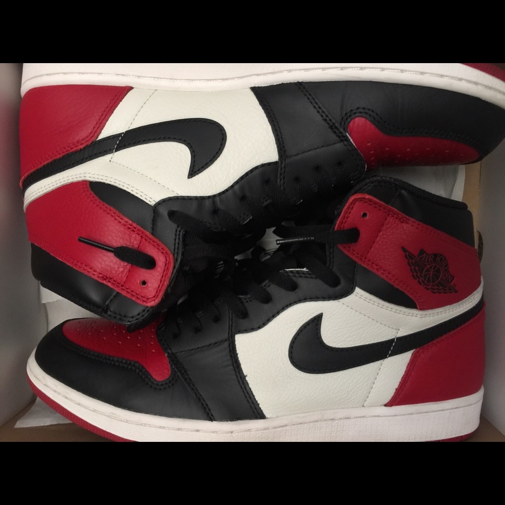 Jordan 1 Bred Toes